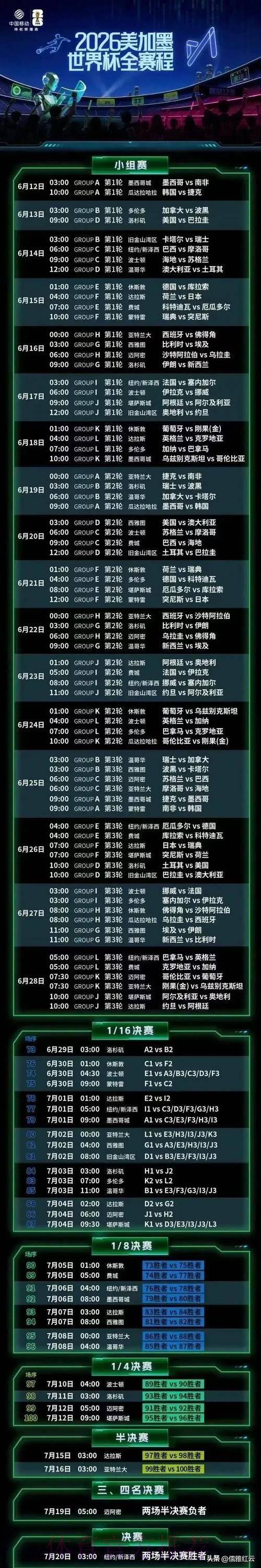 2026世界杯直播观看全攻略：正规官方收看指南