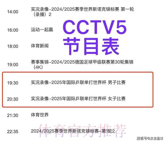 世界杯赛事直播频道有哪些？